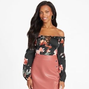 GUESS Eco Dale Off-Shoulder Top